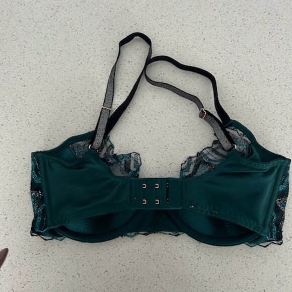 Savage X Women's Regular Shining Star Embroidered Unlined Demi Bra - Picture 8 of 11